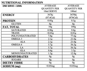 Hemp Seed Oil 500ml
