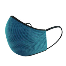 Load image into Gallery viewer, Hemp Black Fusion Face Mask (Bondi Blue)